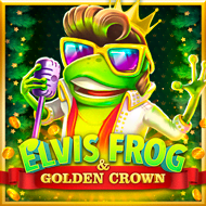 Elvis Frog & Golden Crown