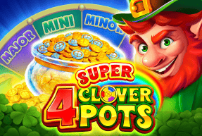 4 Super Clover Pots